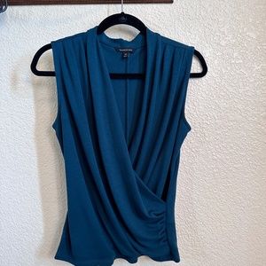 Ruched sleeveless top